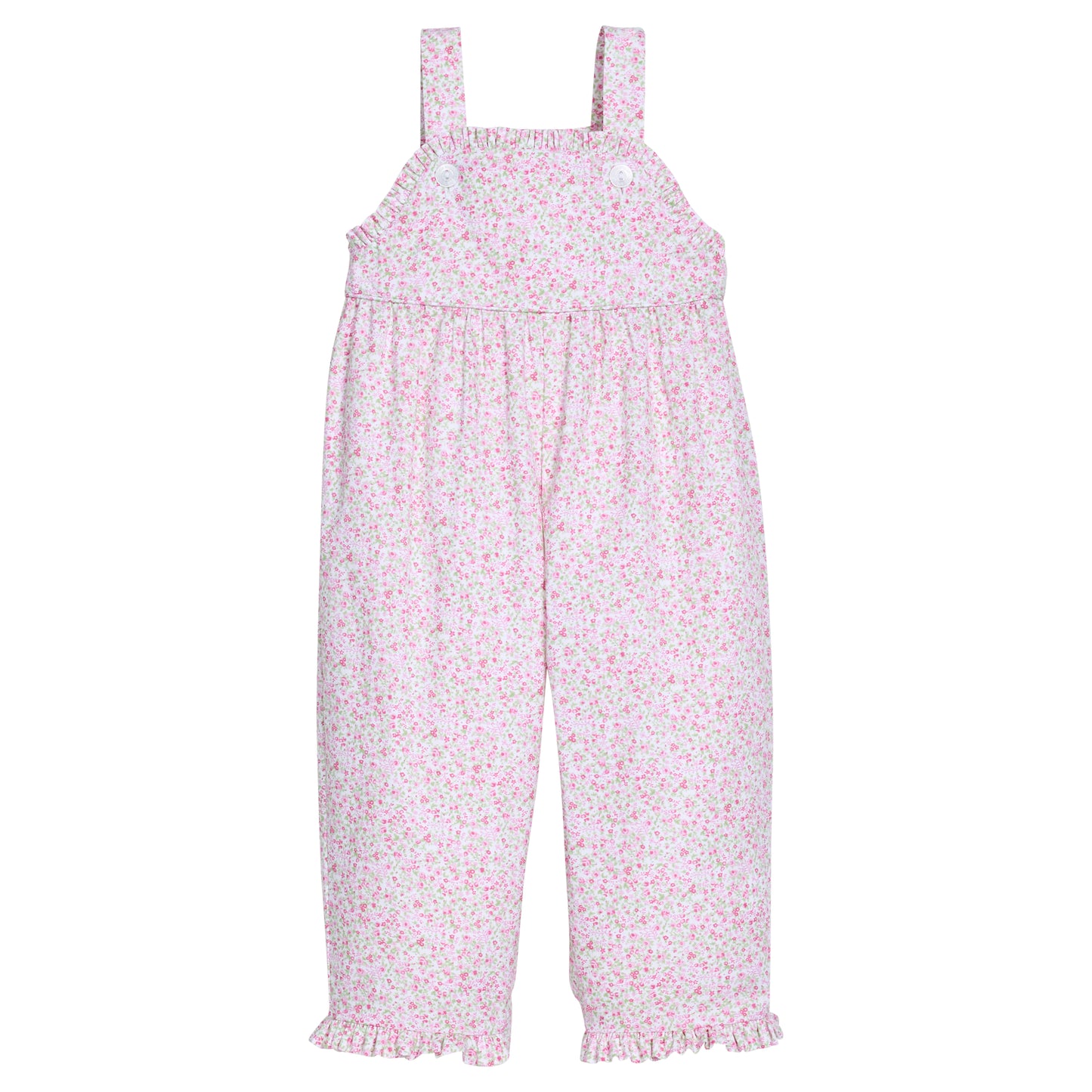 Ruffled Overall- Windemere Floral