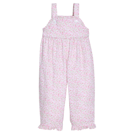 Ruffled Overall- Windemere Floral