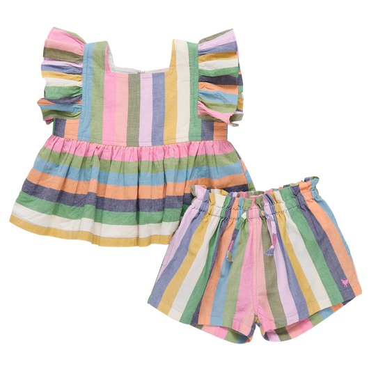 Elsie 2-Piece Set - Parade Stripe