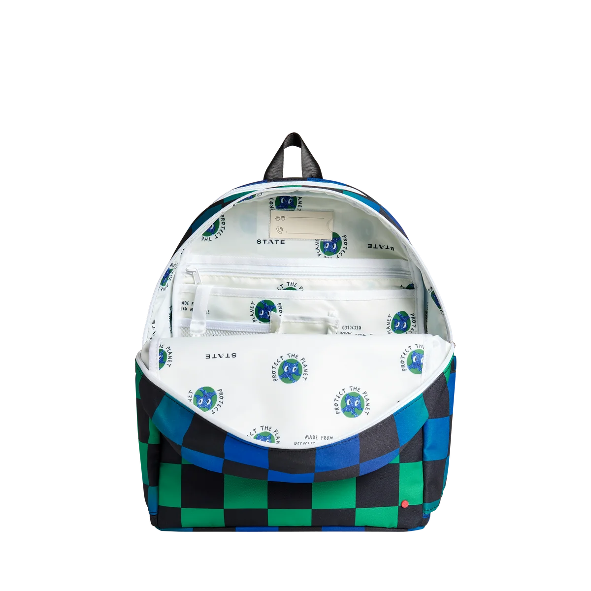 Kane Double Pocket Backpack - Polyester Canvas Camo