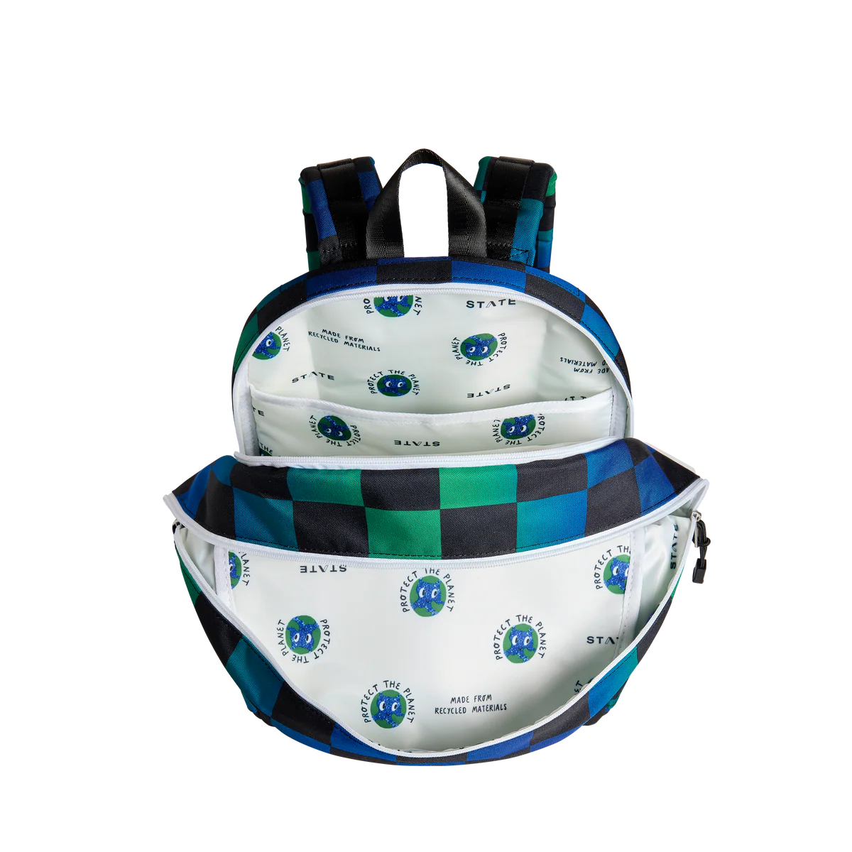 Kane Double Pocket Backpack - Polyester Canvas Camo