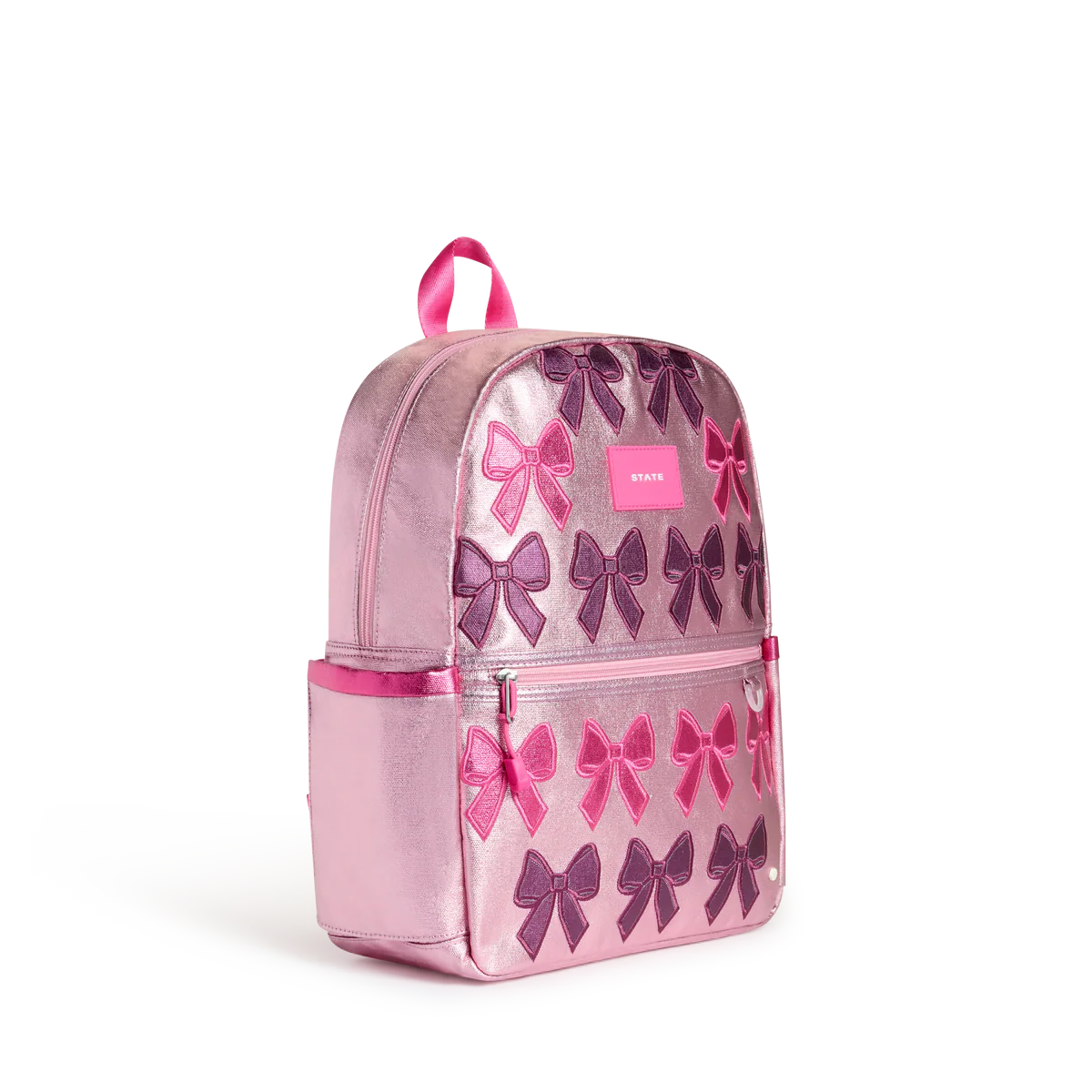 Kane Backpack -Metallic Patchwork Bows