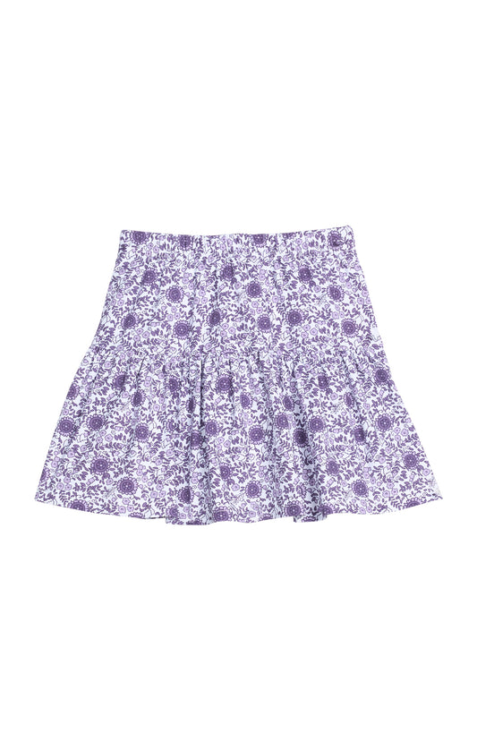 Sally Skort - Lavender Vine Floral