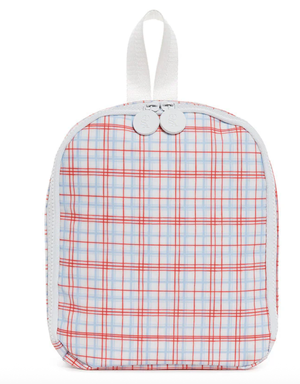 Bring It Lunch Bag - Classic Red Plaid