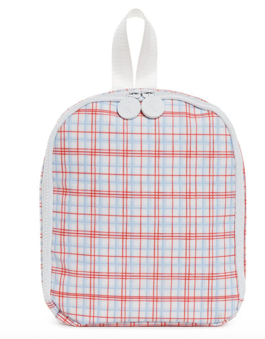 Bring It Lunch Bag - Classic Red Plaid