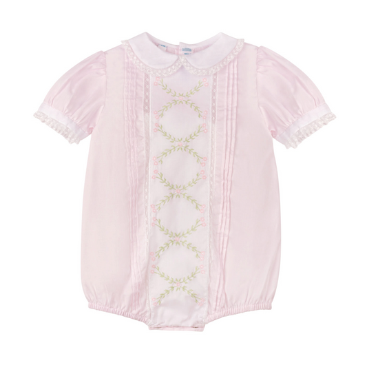 Girls Vintage Bloom Romper