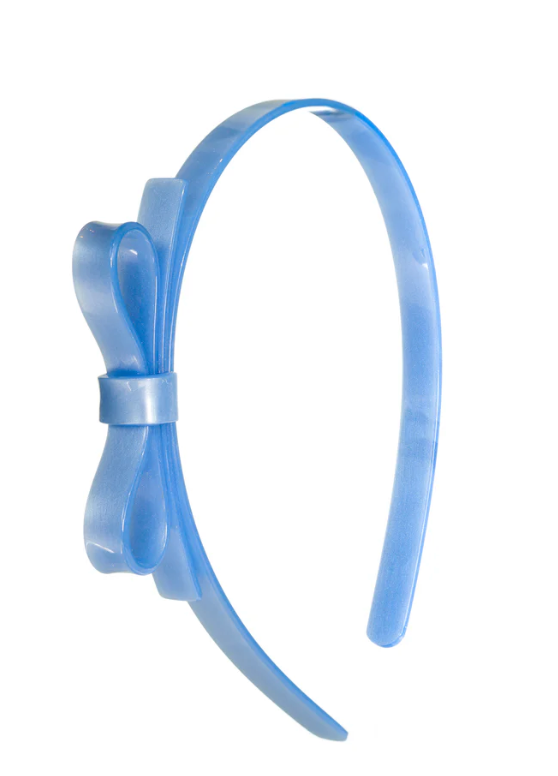 Thin Bow Headband, Assorted Colors