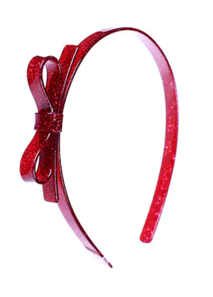 Thin Bow Headband, Assorted Colors