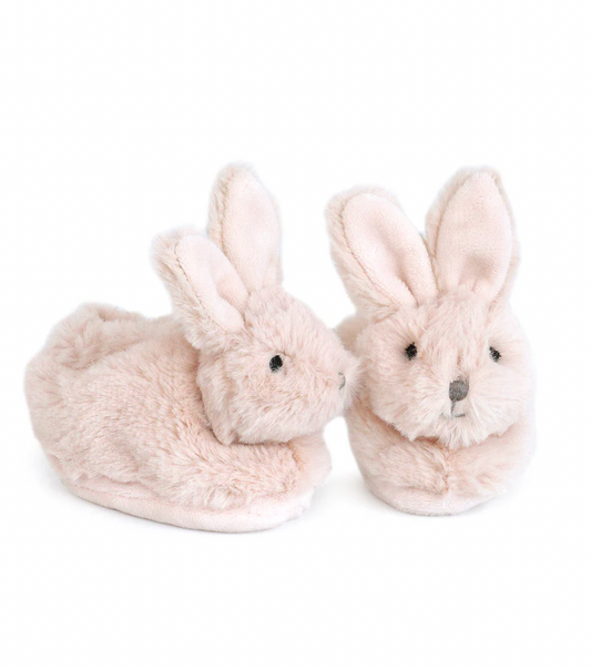 Baby Slippers Bunny Pink