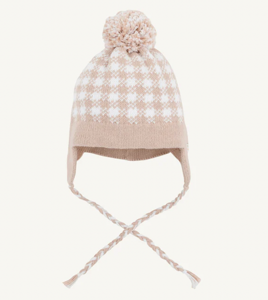 Parrish Pom Pom Hat - Khaki