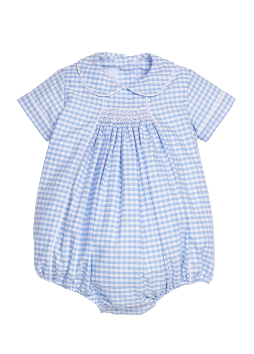 Chest Smocked Bubble - Mayfair Gingham