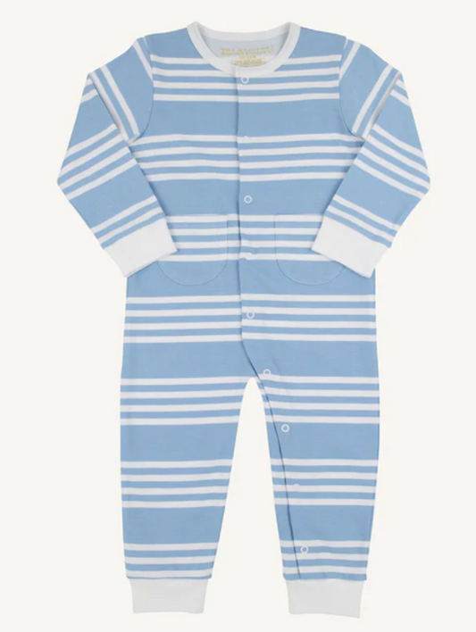 Paxton Playsuit, Saddle Ridge Stripe