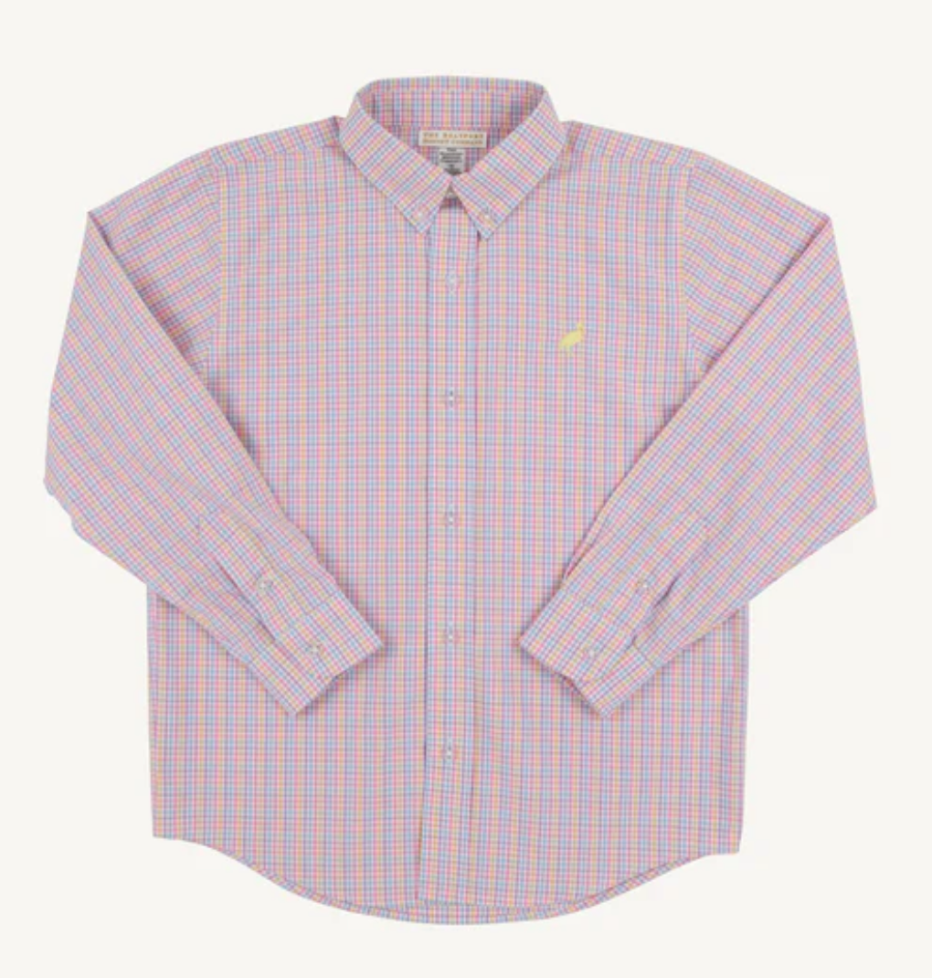 Woodstock Park Plaid Dean's List Dress Shirt