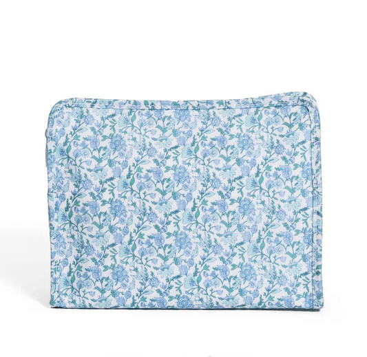 Roadie Large Zip Pouch - Hamptons Floral