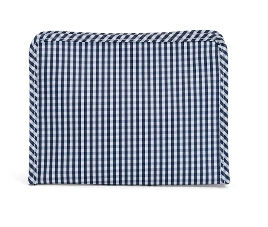 Roadie Medium TRVL Bag, Navy Gingham