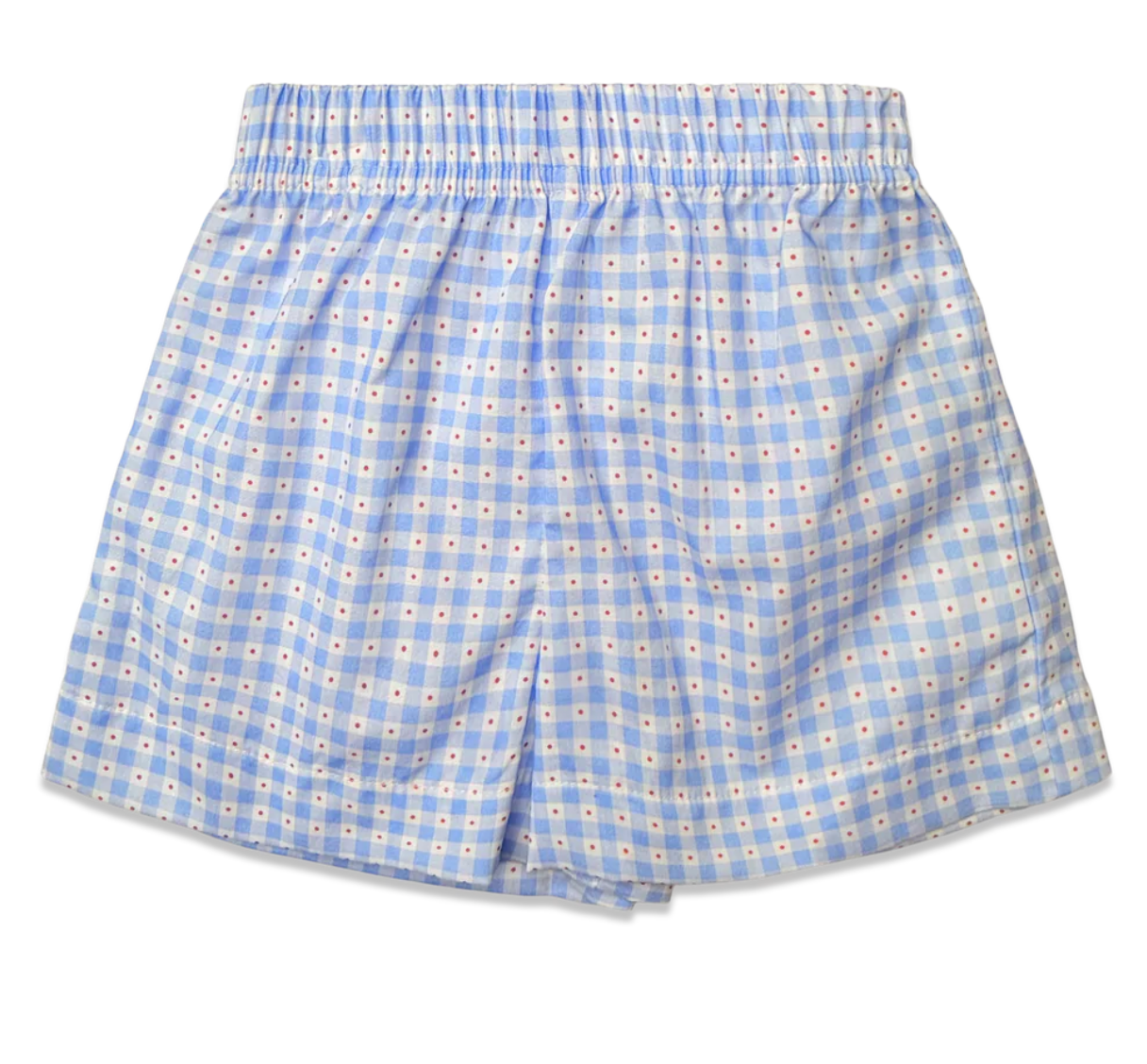 Retro Short- Patriotic Plaid