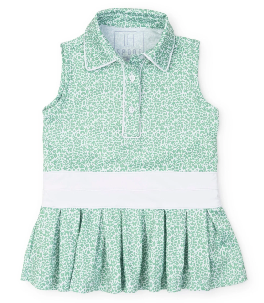 Harper Girl's Performance Dress-Mod Meadow Classic Green