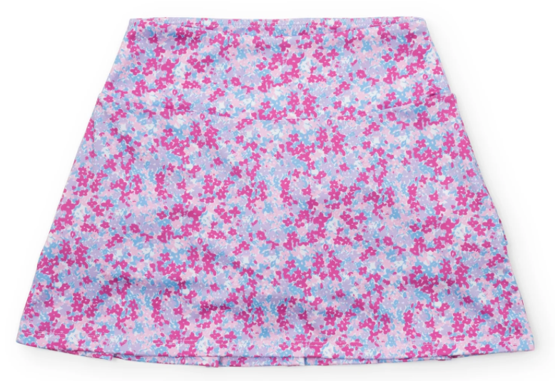 Margot Girl's Performance Skirt-Heirloom Floral