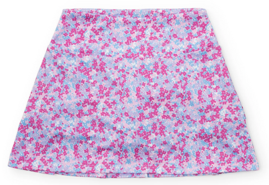 Margot Girl's Performance Skirt-Heirloom Floral