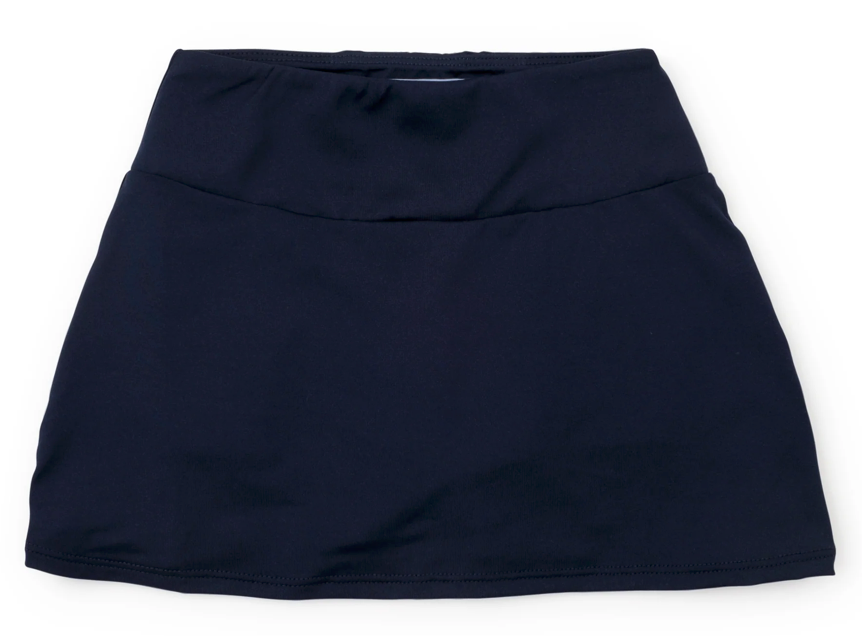 Margot Girl's Performance Skirt-Navy