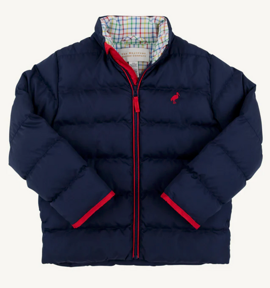 Cooper Coat Nantucket Navy/Richmond Red