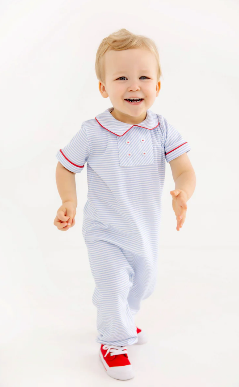 Benny Button Romper