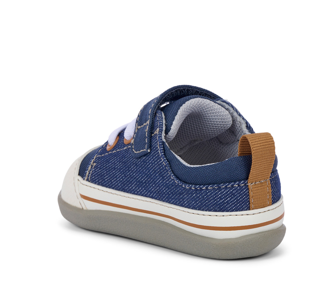 Stevie Mini (First Walker) - Washed Denim