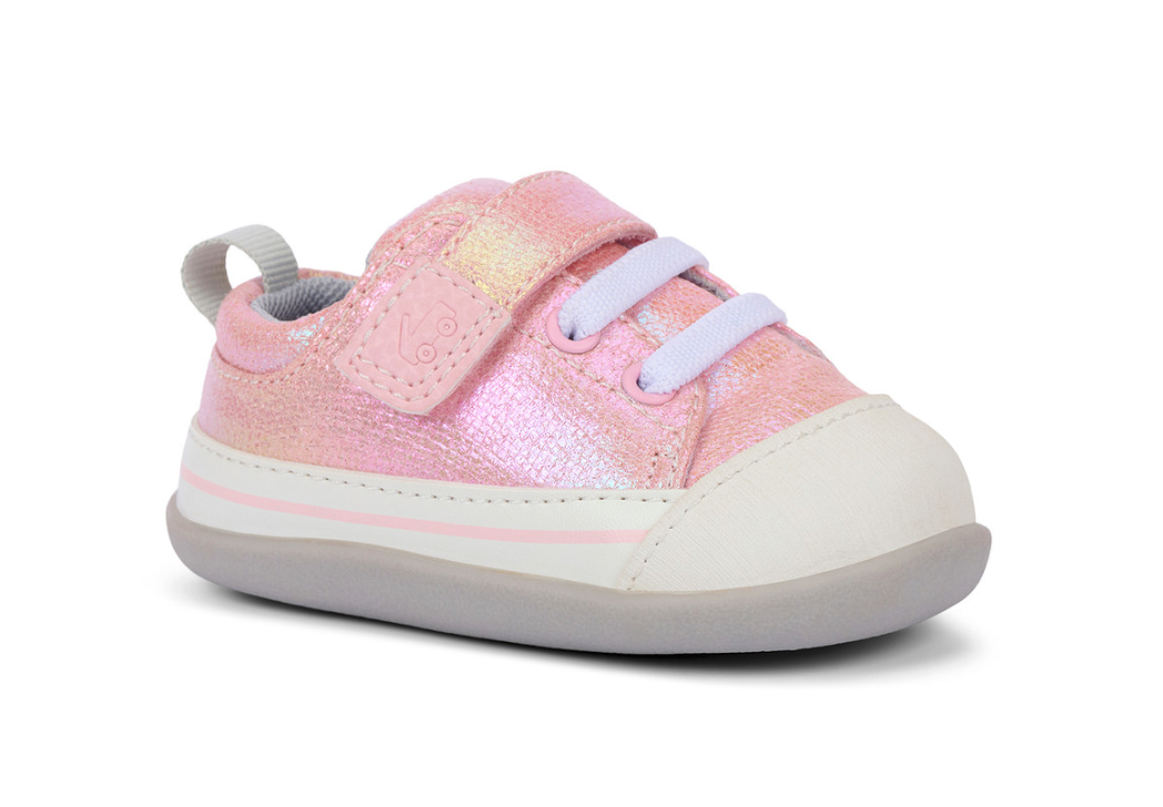 Stevie Mini (First Walker) - Pink Metallic