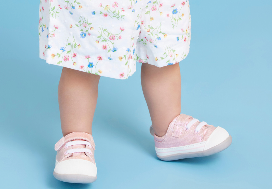 Stevie Mini (First Walker) - Pink Metallic