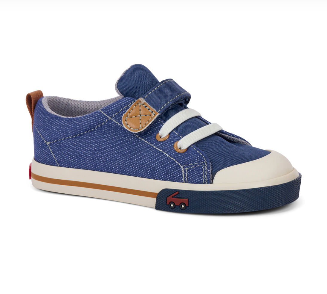 Stevie II Navy Denim