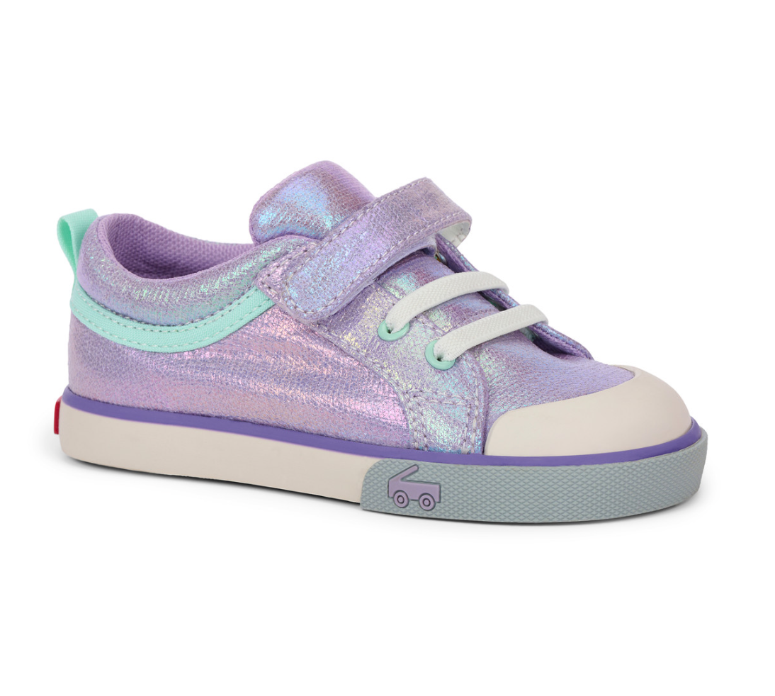 Kristin Sneaker - Purple Metallic