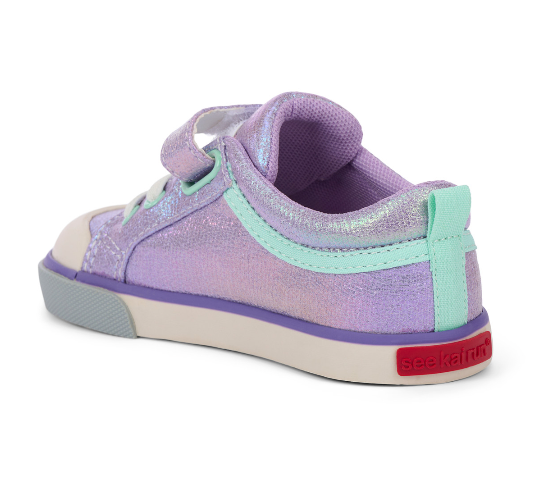 Kristin Sneaker - Purple Metallic