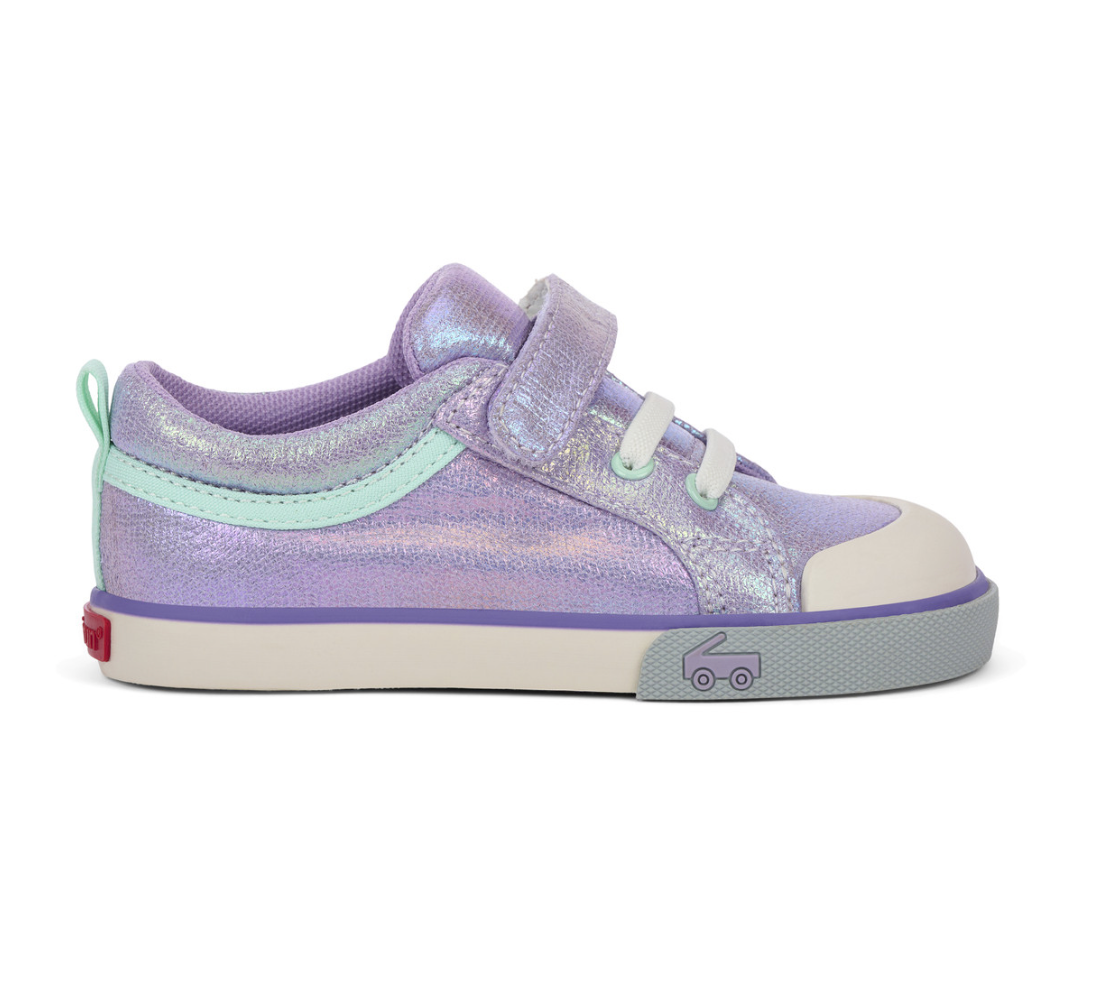 Kristin Sneaker - Purple Metallic