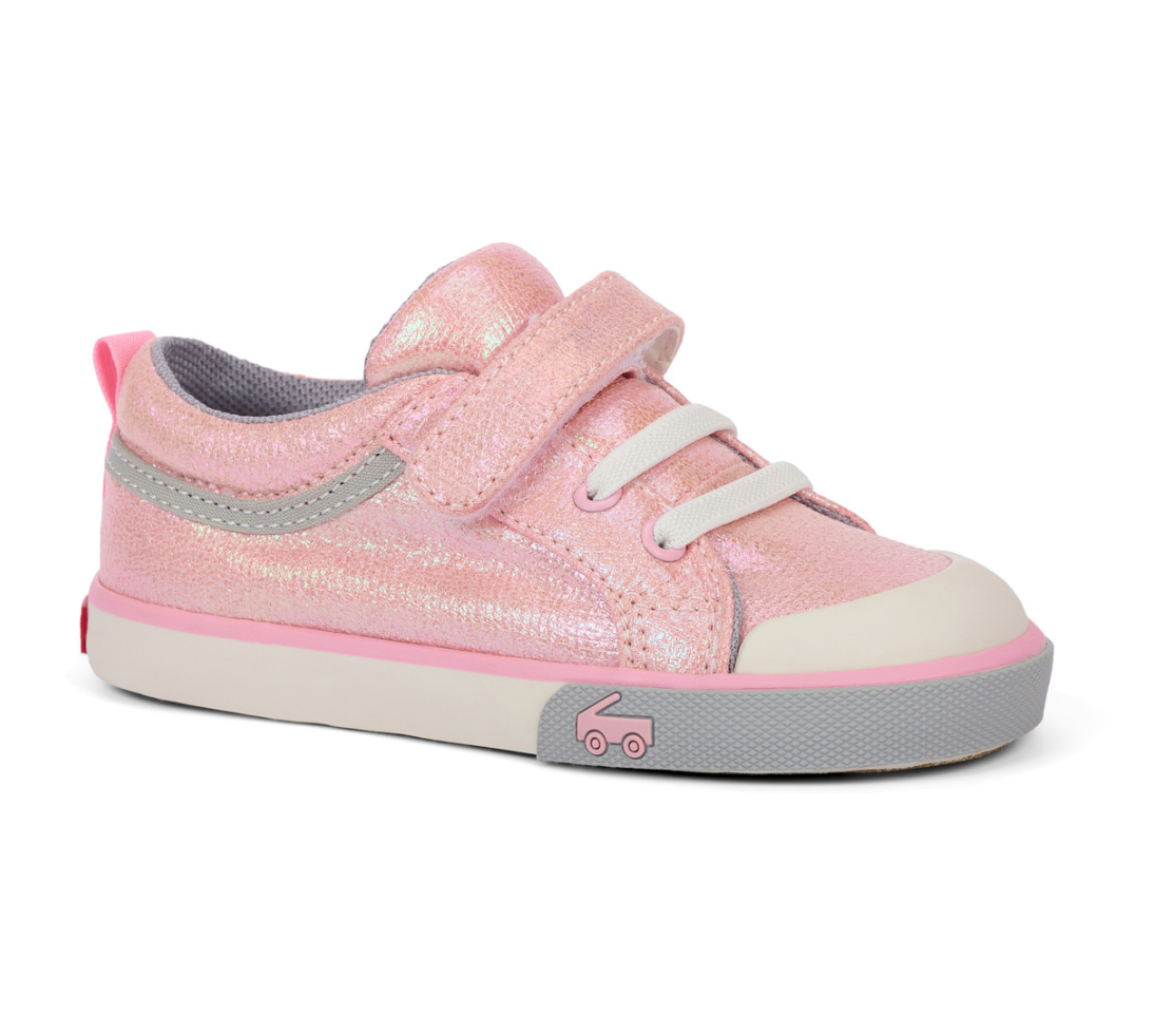 Kristin Sneaker - Pink Metallic