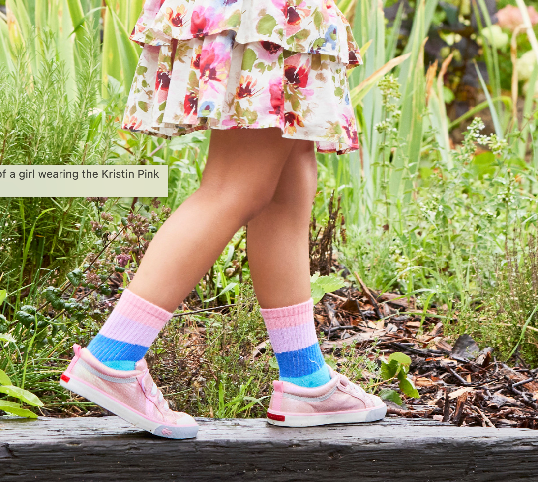 Kristin Sneaker - Pink Metallic