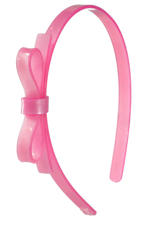 Thin Bow Headband, Assorted Colors