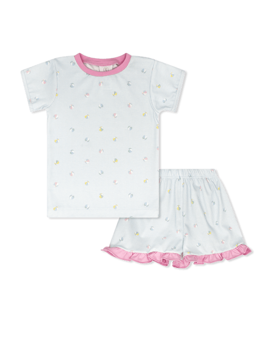 Lily Short Set, Beach Bounce Pink