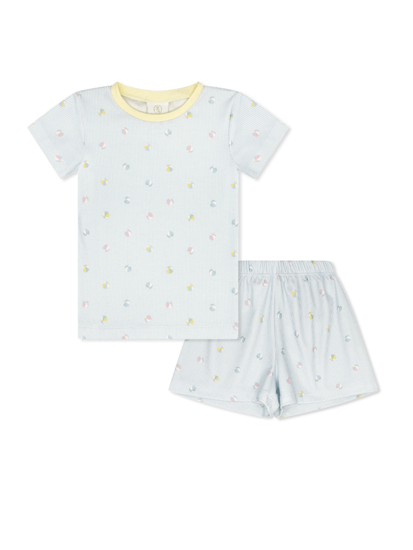 Landon Short Set, Beach Bounce Yellow
