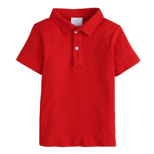 Short Sleeve Polo - Red
