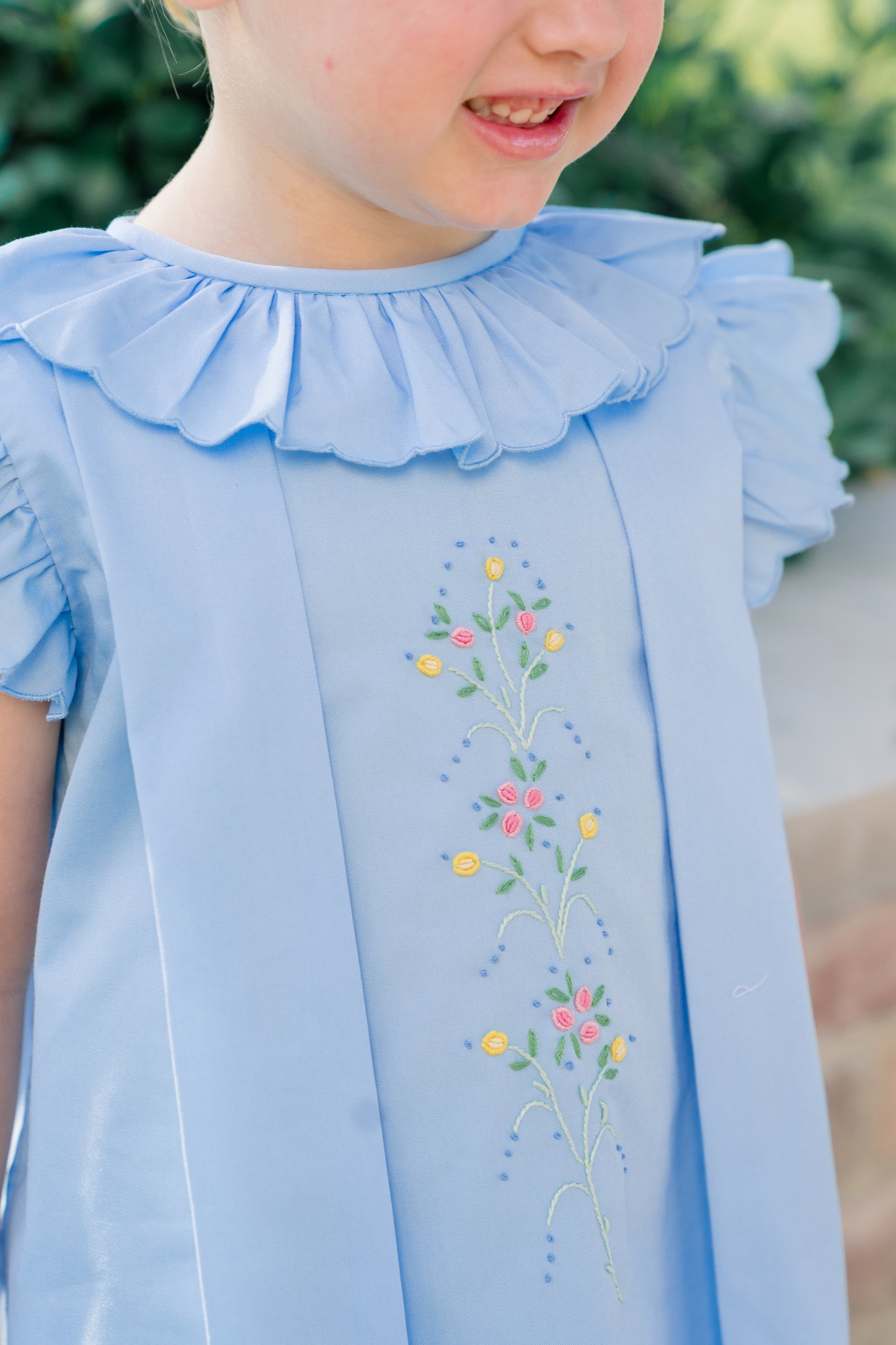 Sid Scallop Pleat Dress