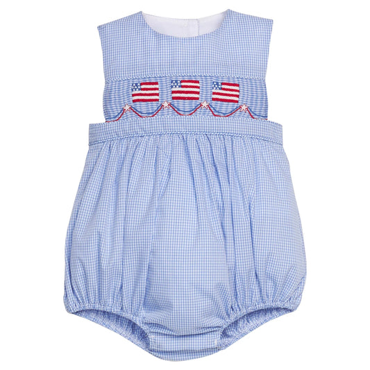 Smocked Apron Bubble - Flags