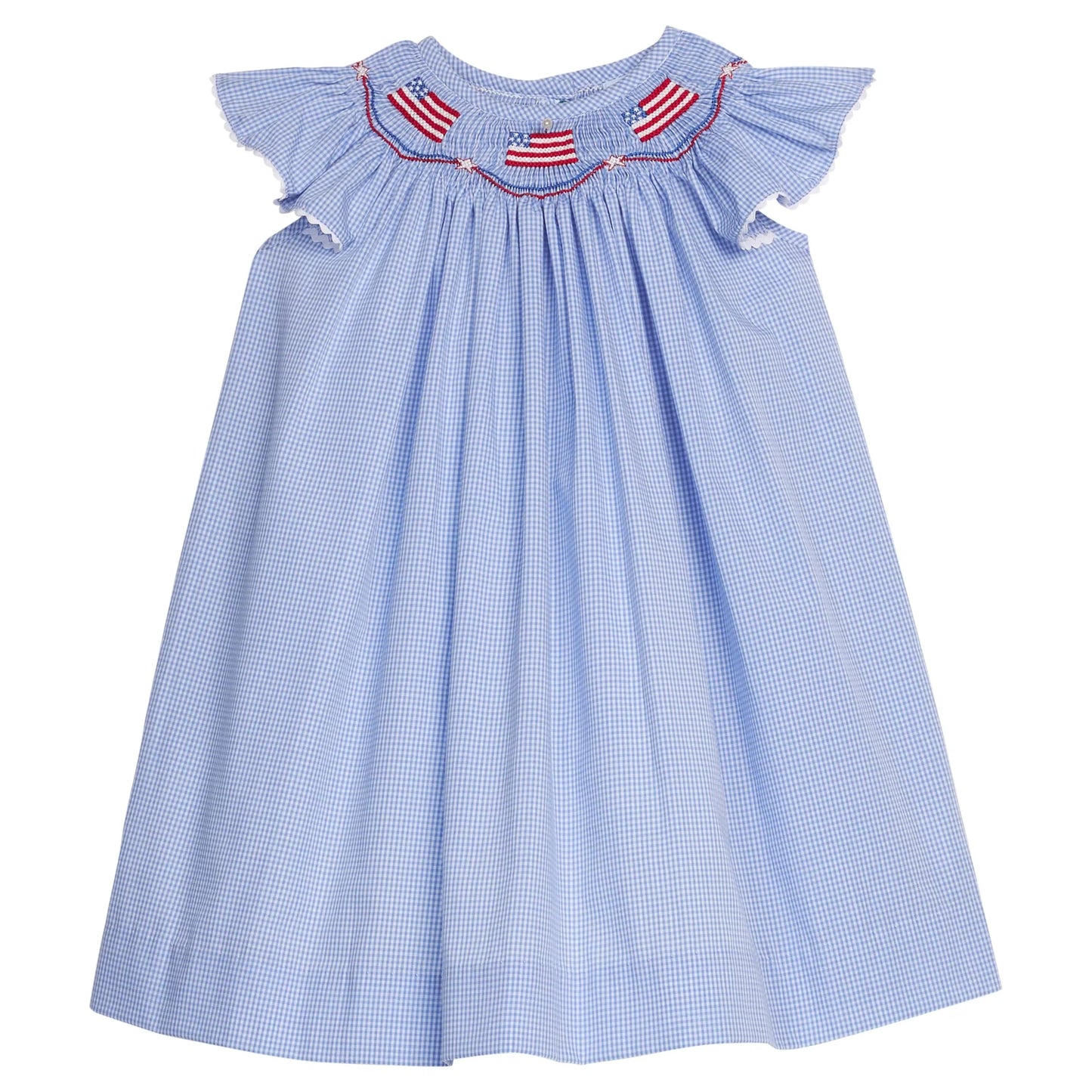 Smocked Apron Bishop - Flags