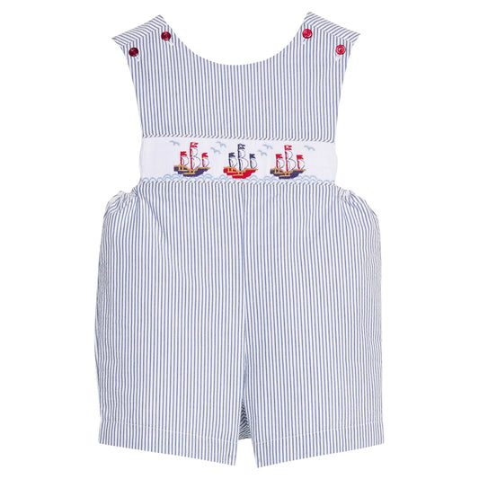 Smocked Shortall - Pirate Ship