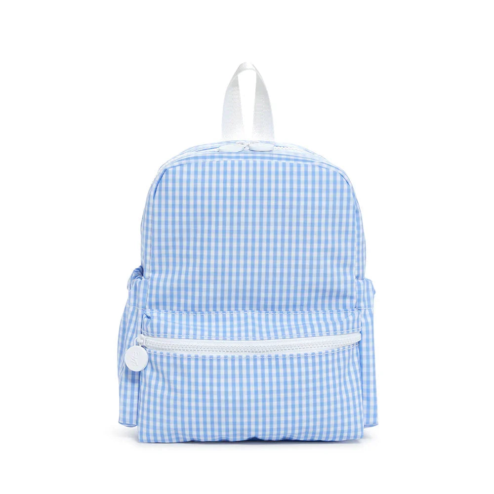 Mini Backer - Gingham Sky
