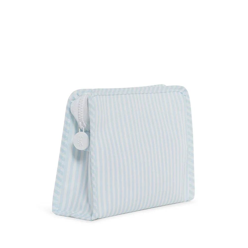 Roadie Medium Zip Pouch-Pimlico Stripe Blue