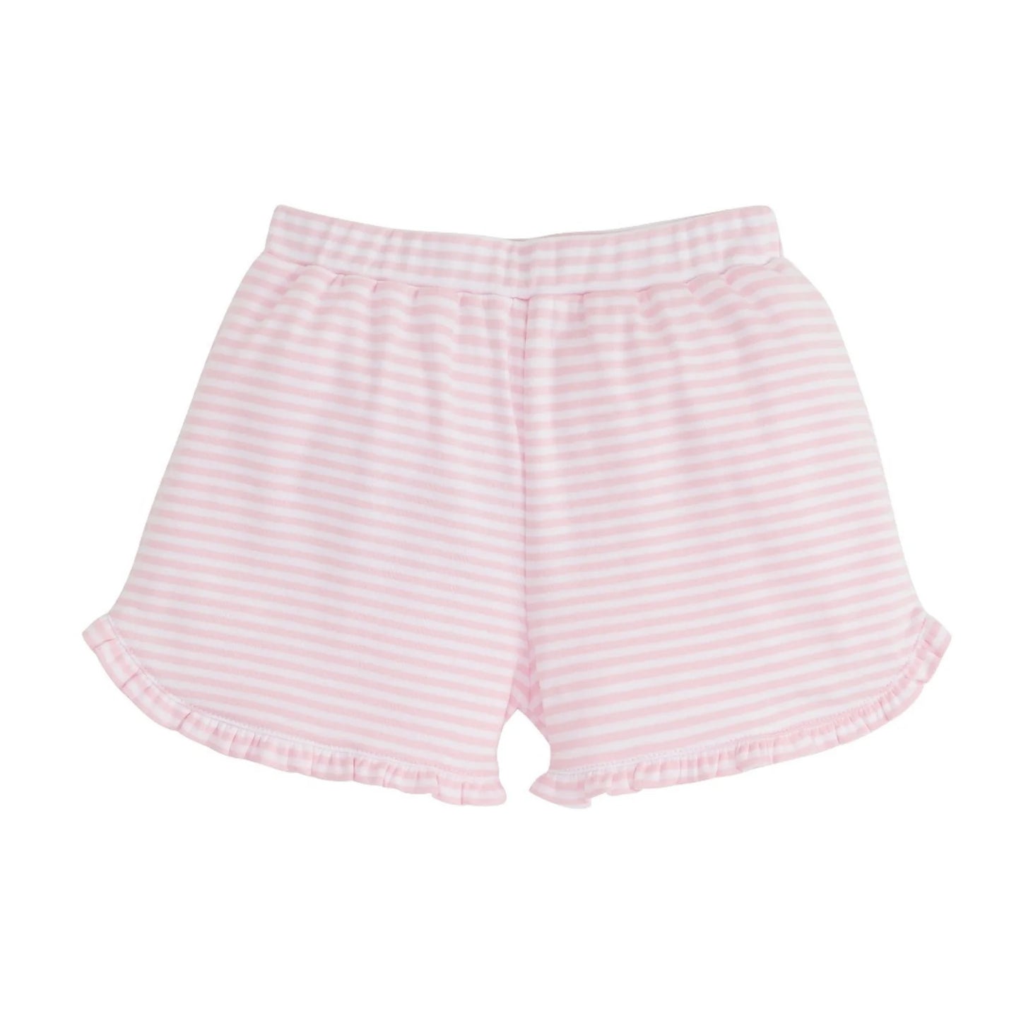 Tulip Knit Short - Light Pink Stripe