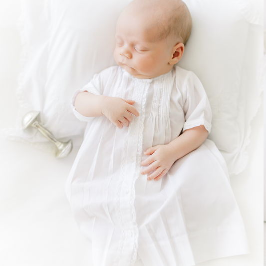 Lace Folded Daygown