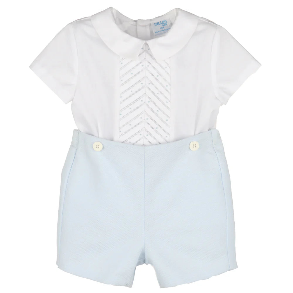 Pique Randal Set - Blue