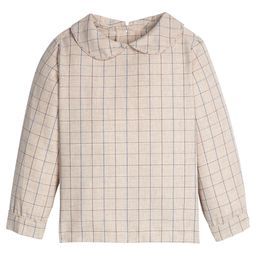 Peter Pan Shirt- Durham Windowpane