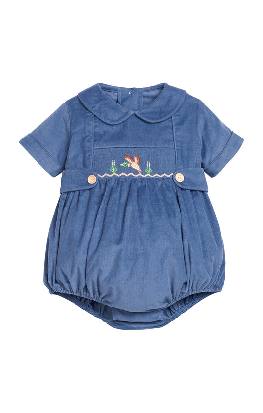 Smocked Daniel Bubble- Flying Mallard